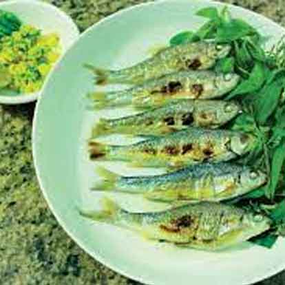 Cá niên nướng