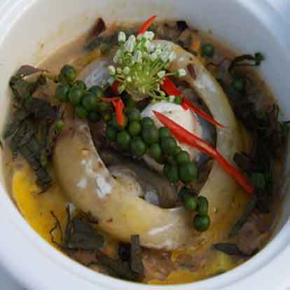 Mắt cá ngừ sốt nấm