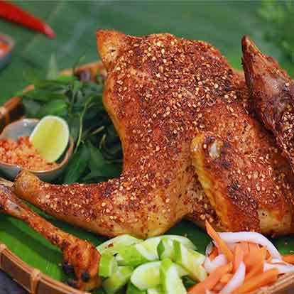 Gà nướng muối ớt