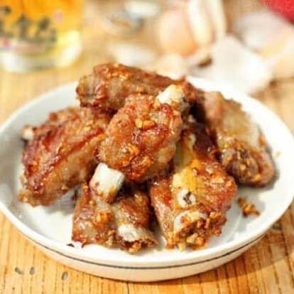 Sườn heo chiên mắm