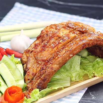 Sườn heo nướng thanh