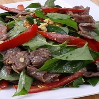 Gỏi bò diếp cá