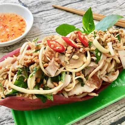 Gỏi hoa chuối