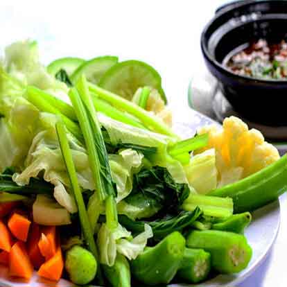 Tập tàn xào, luộc